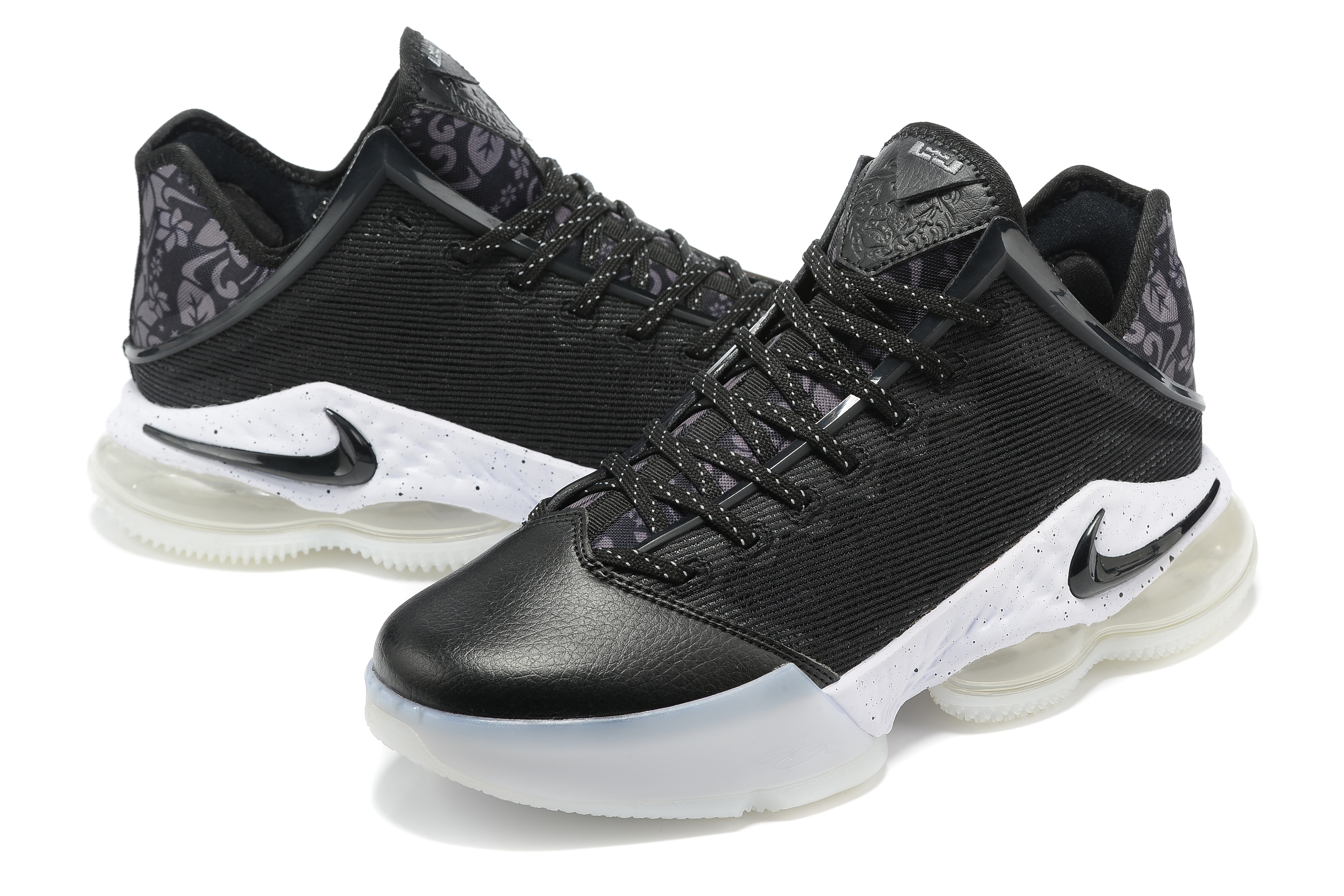 2022 Nike LeBron James 19 Low Black Shoes - Click Image to Close